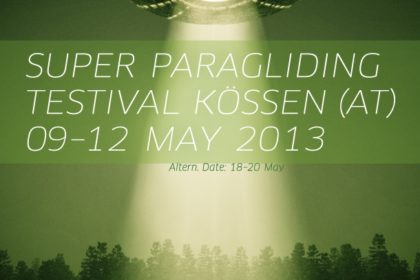 Super Paragliding Testival Kössen 2013