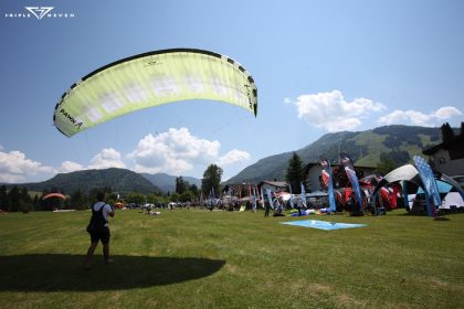 Kossen paraglider testival