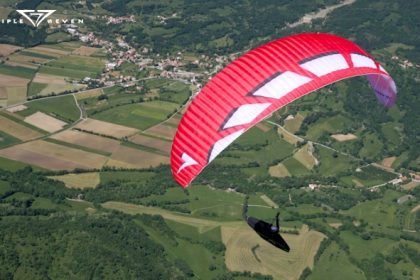 Queen paraglider tested by Ziad Bassil