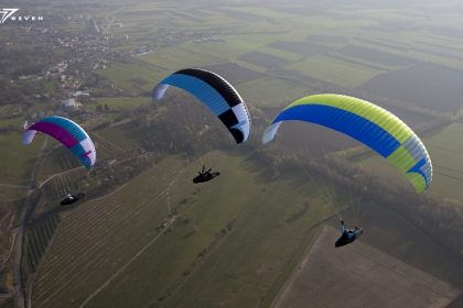 Colour range for Rook2 paraglider
