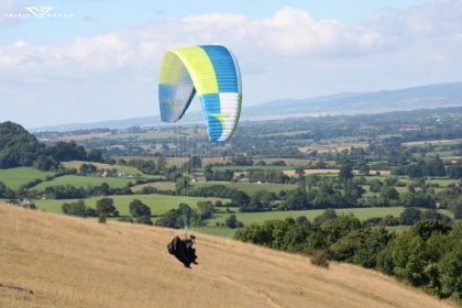 Hugh Miller wins the paragliding UK XC contest