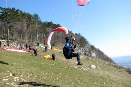 Paragliding Accuracy landing Slovenia Nationals 1