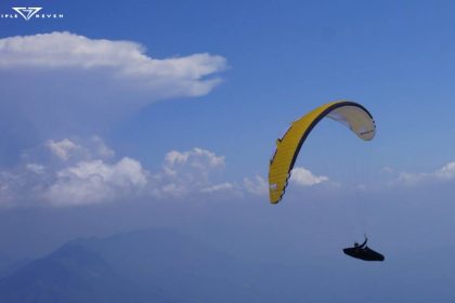 Queen’s first paragliding victory
