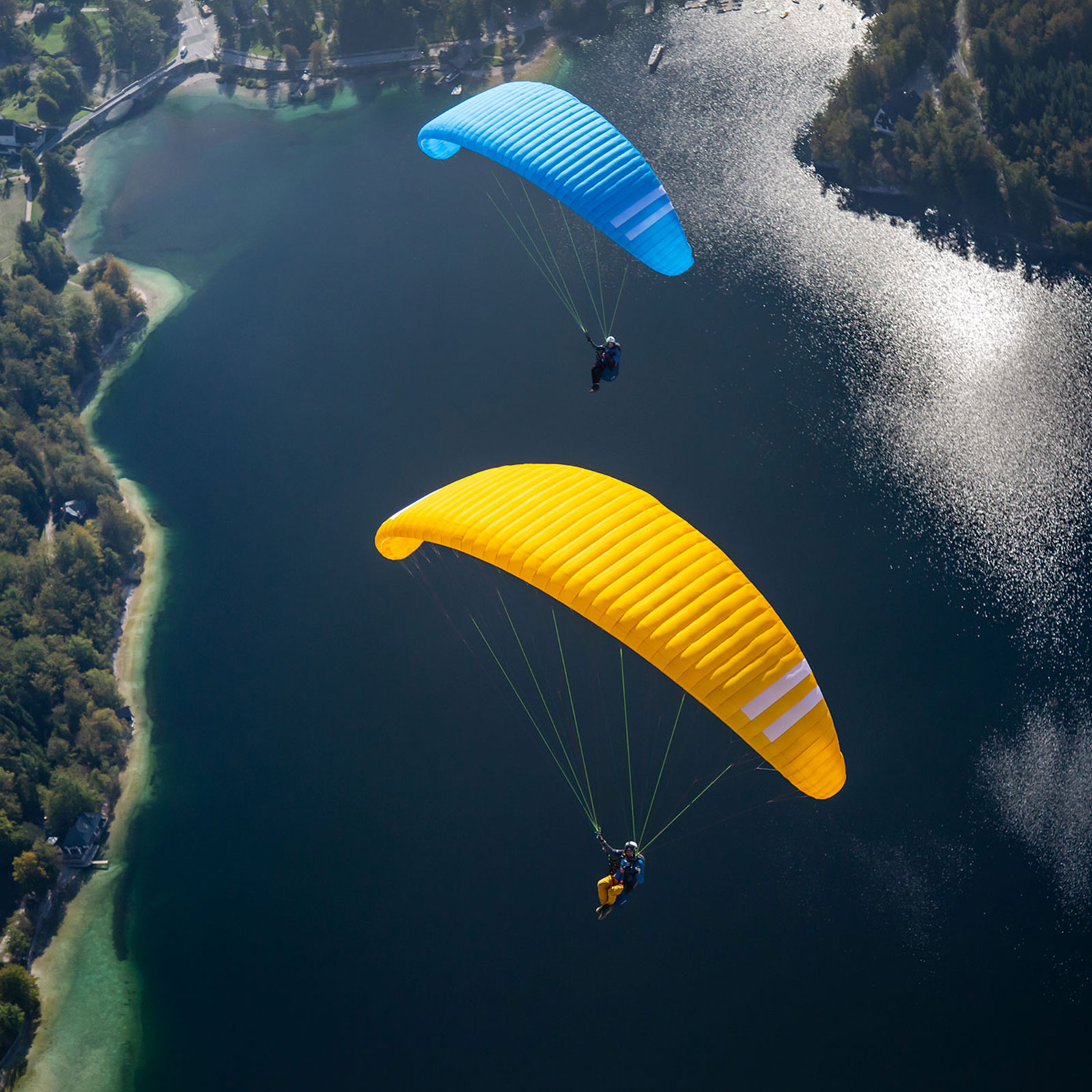 Triple Seven Paragliders Demo Flight